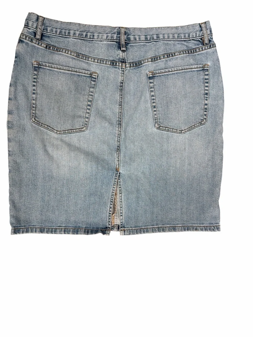Vintage J. Crew 2006 Denim Mini Skirt - Size 14